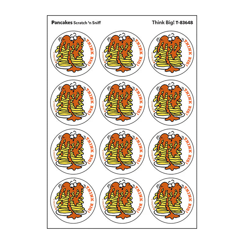 Stinky Stickers Pancakes Scent Think Big