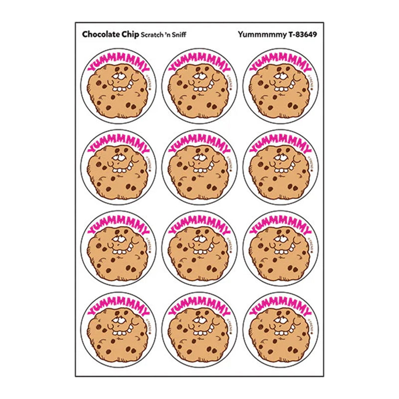 Stinky Sticker Chocolate Chip Scent Yummmmmy
