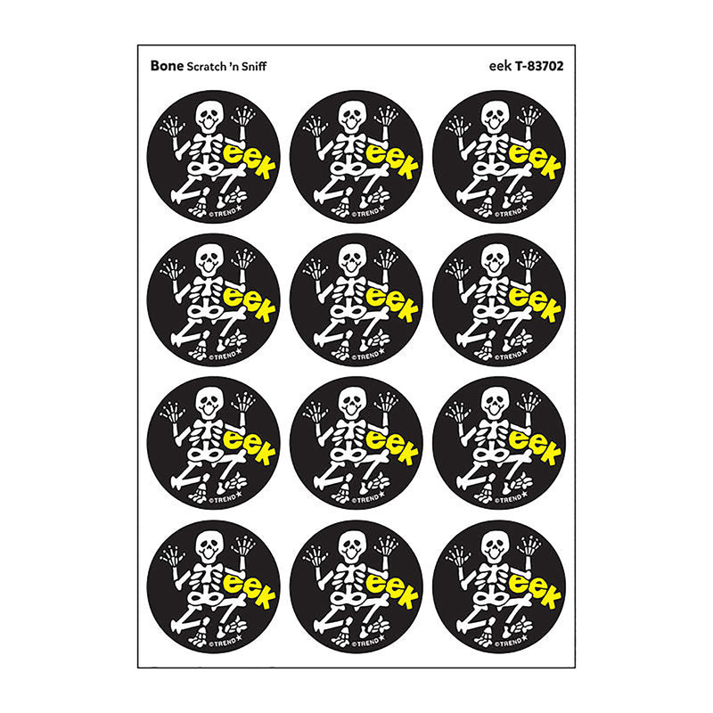 Stinky Stickers Eek Bone Scent 24ct