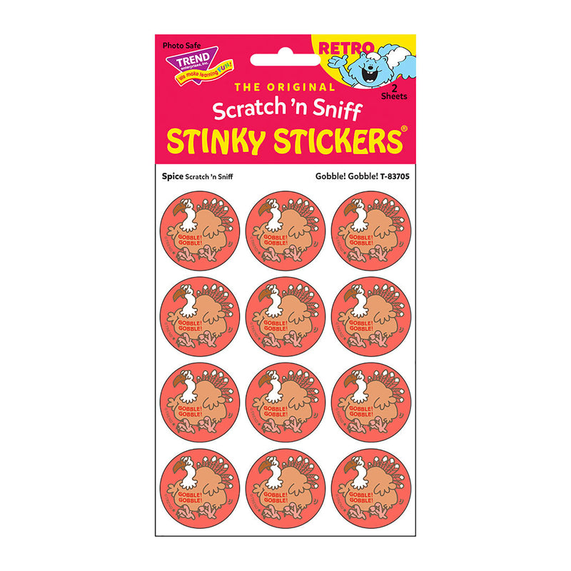 Stinky Stickers Gobbl Gobble Spice Scent