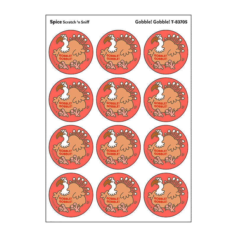 Stinky Stickers Gobbl Gobble Spice Scent