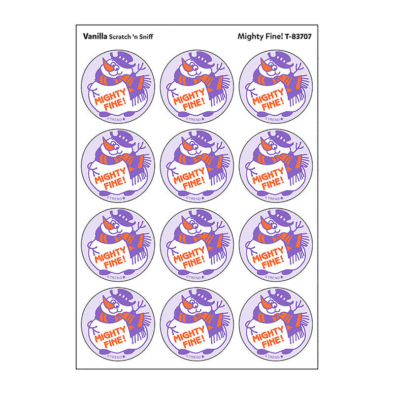 Stinky Stickers Mighty Fine Vanilla Scent