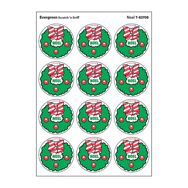 Stinky Stickers Noel Evergreen Scen