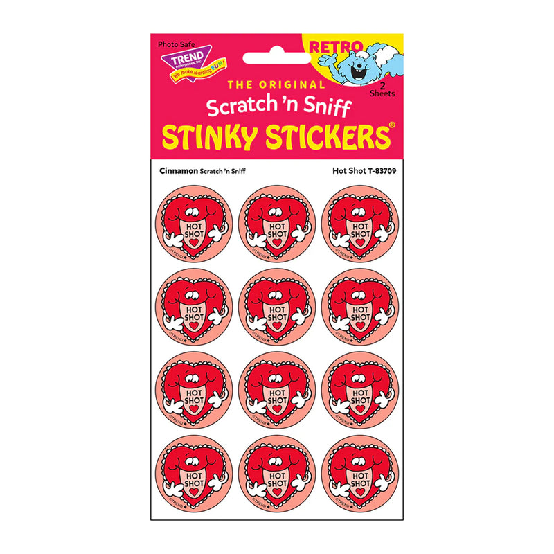 Stinky Stickers Cinnamon Scent Hot Shot