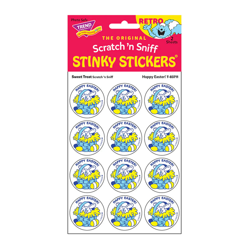Stinky Stickers Sweet Treat Scent Happy Easter