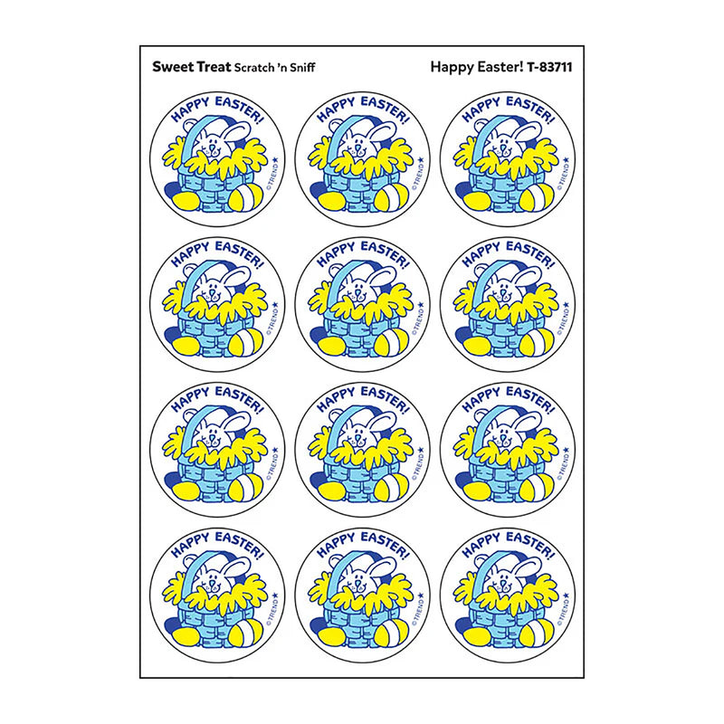 Stinky Stickers Sweet Treat Scent Happy Easter