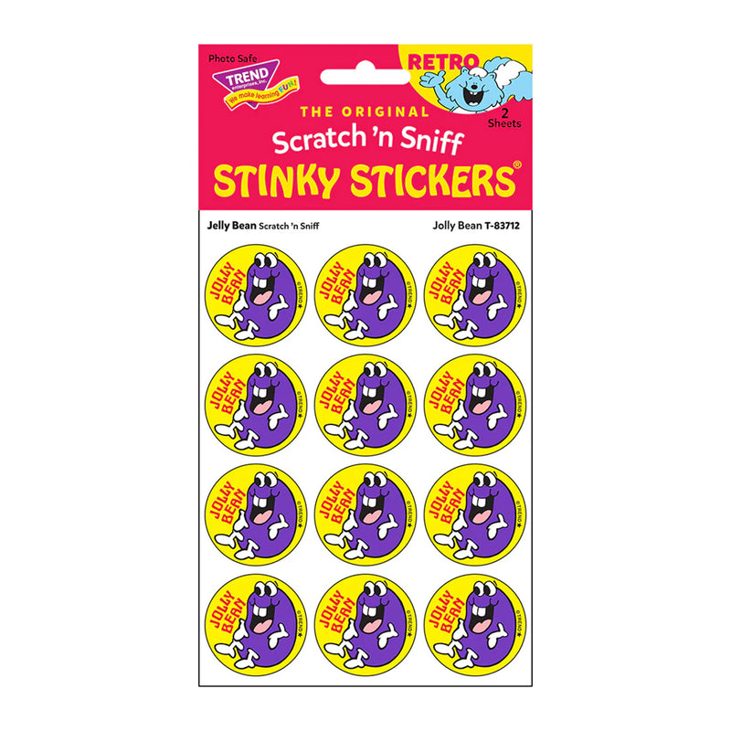 Stinky Stickers Jelly Bean Scent Jolly Bean