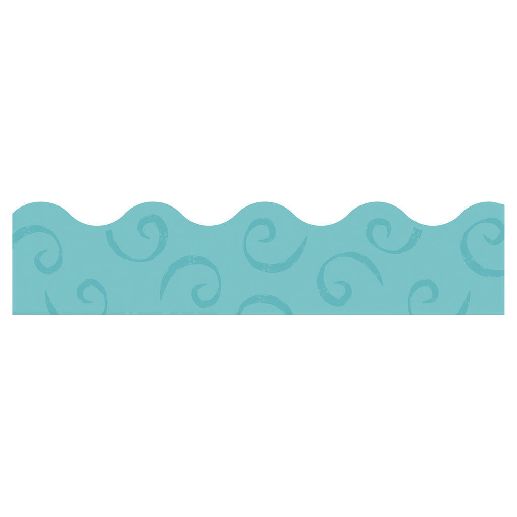Teal Swirls Terrific Trimmers