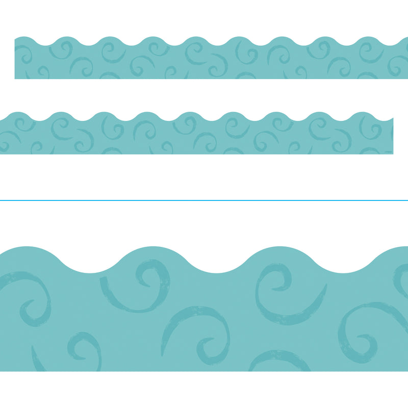 Teal Swirls Terrific Trimmers
