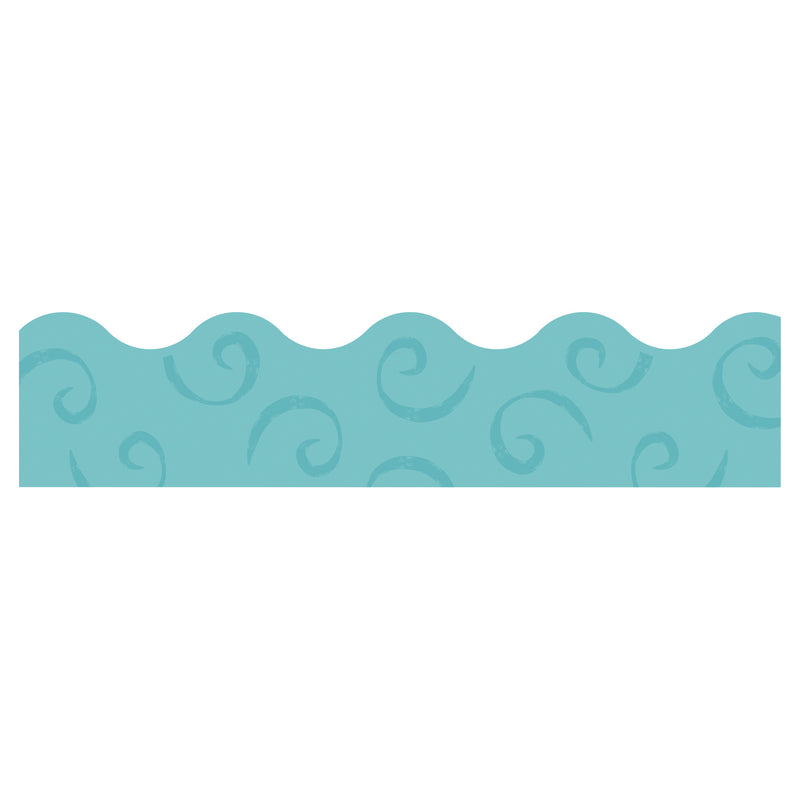 Teal Swirls Terrific Trimmers