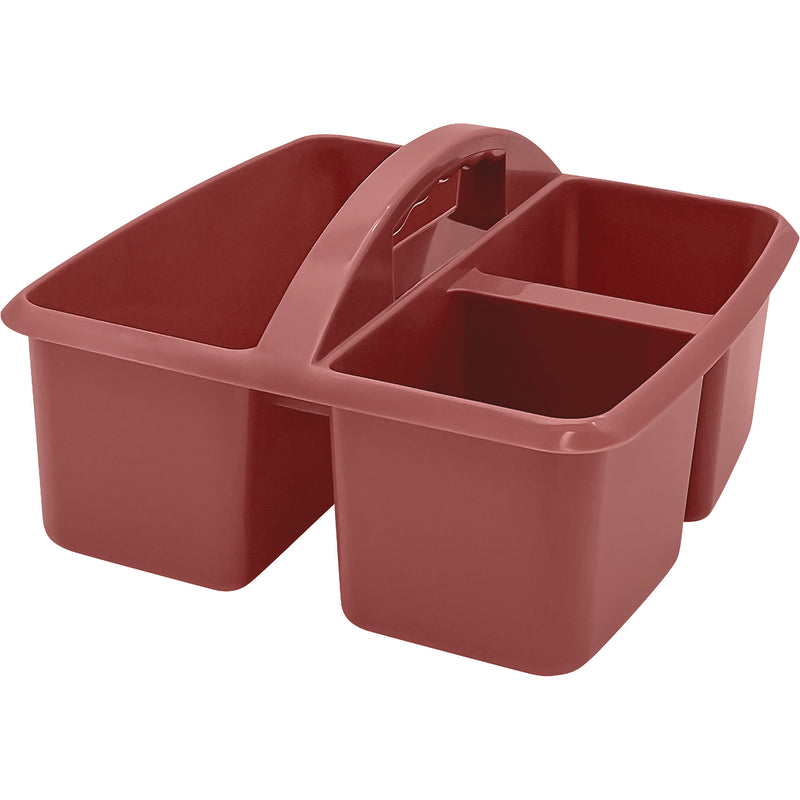 Deep Rose Plastic Storage Caddy