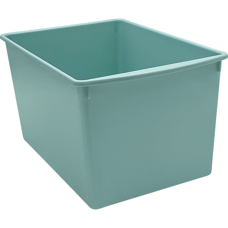 Plastic Multi-Purpose Bin, Calming Blue, Pack of 3