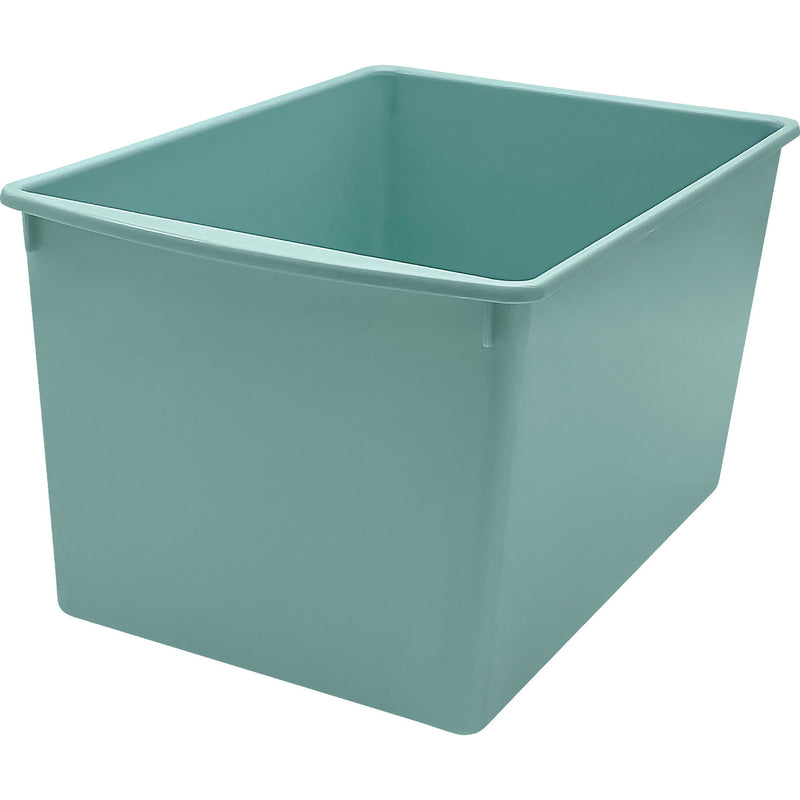 Calming Blue Plastic Bin Multi-purpose