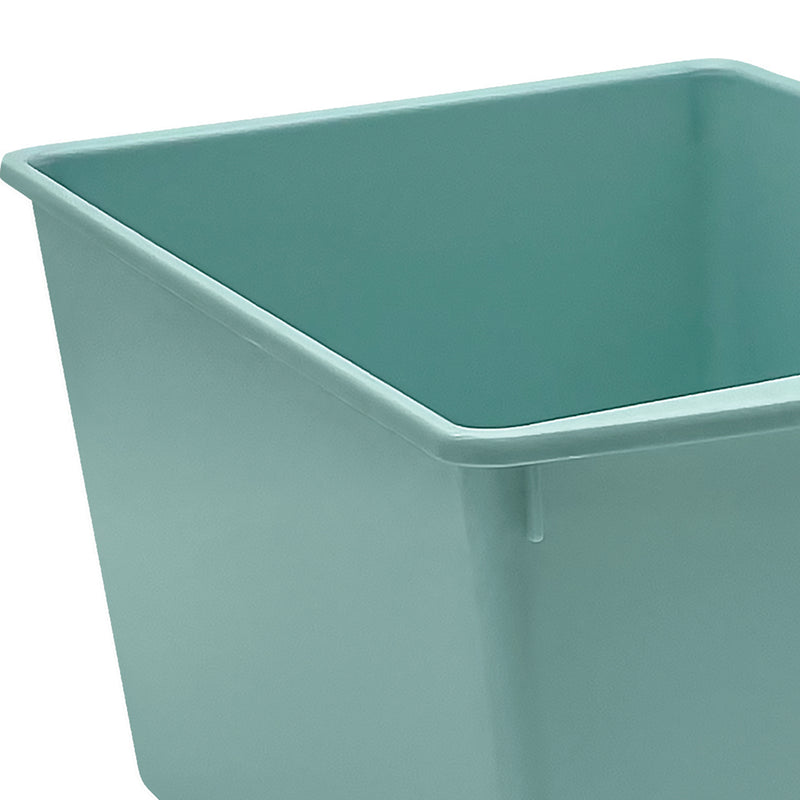 Calming Blue Plastic Bin Multi-purpose