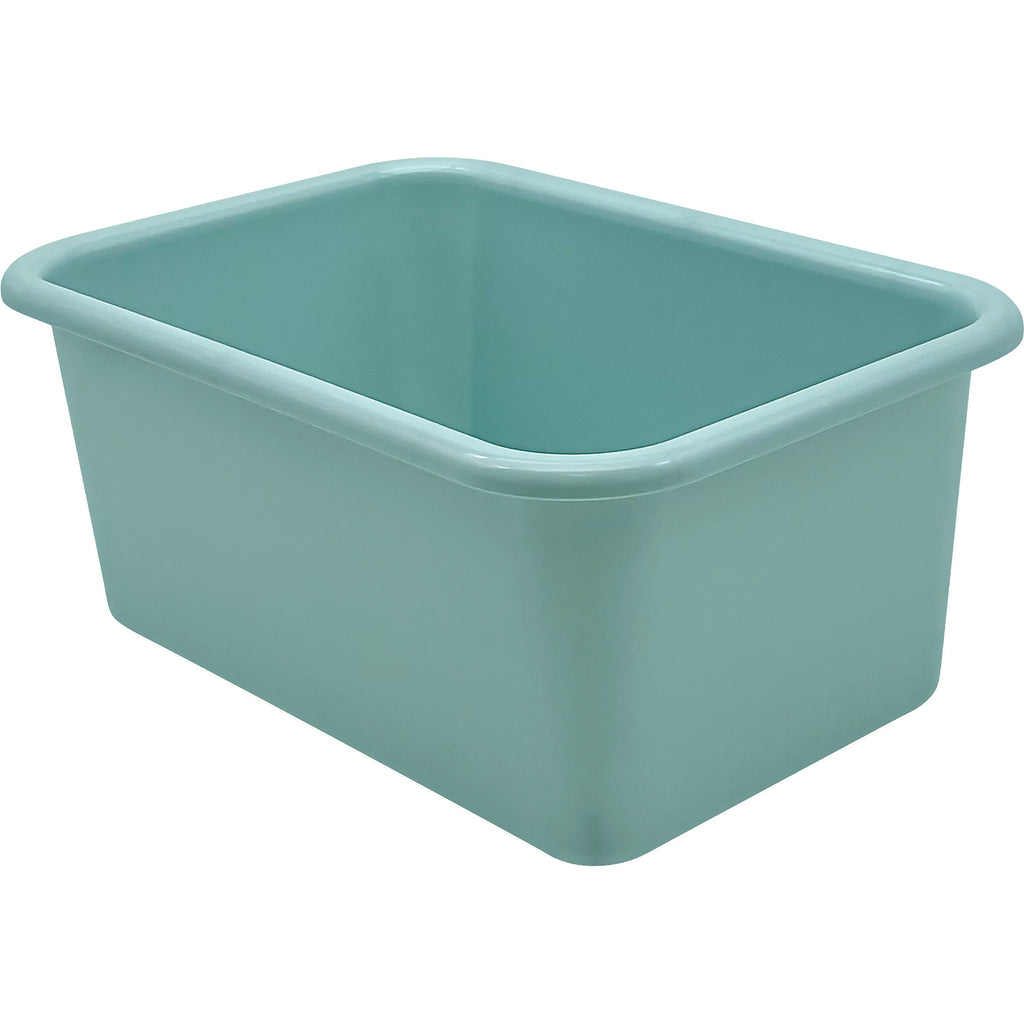 Calming Blue Small Plastic Bin