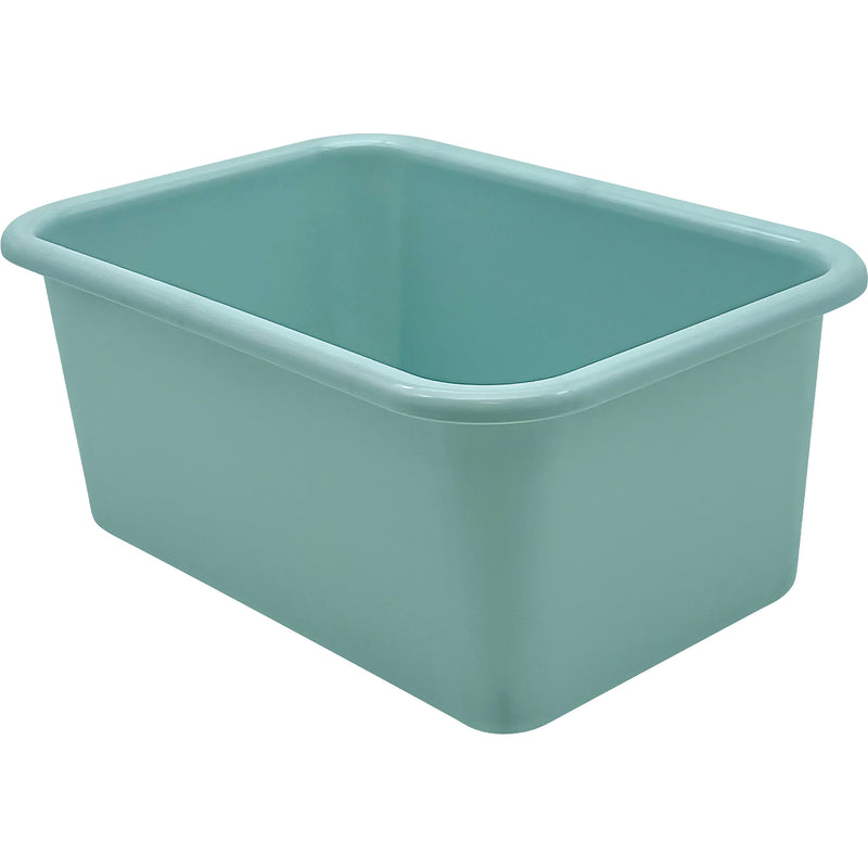 Calming Blue Small Plastic Bin