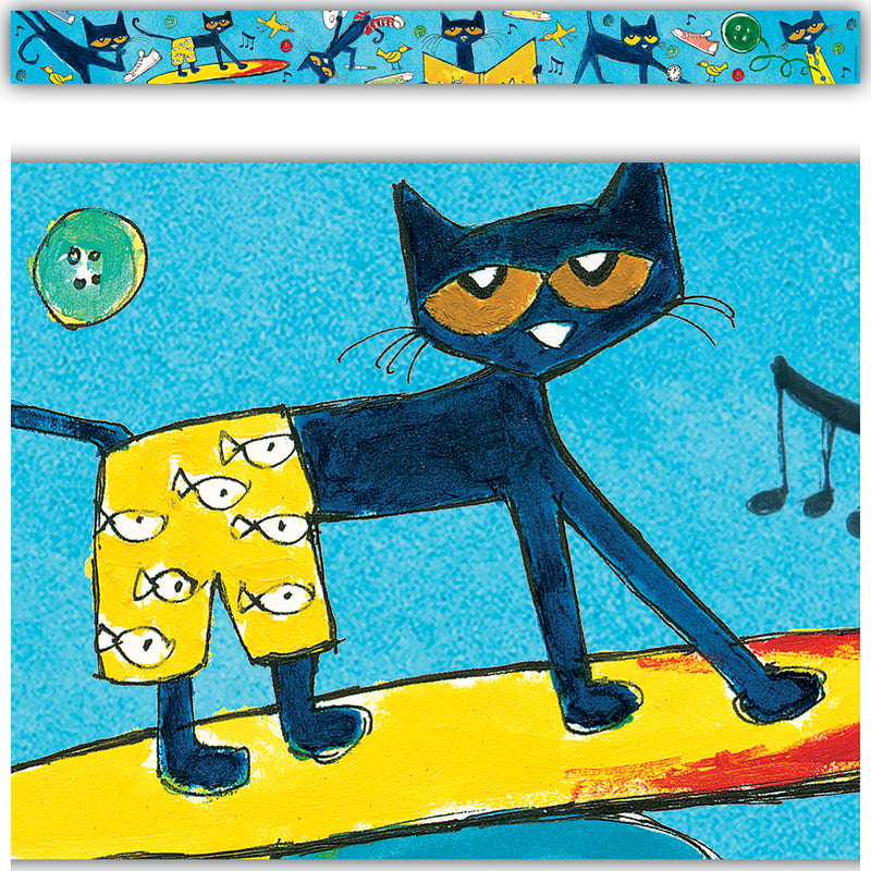 Pete The Cat Straight Border Trim