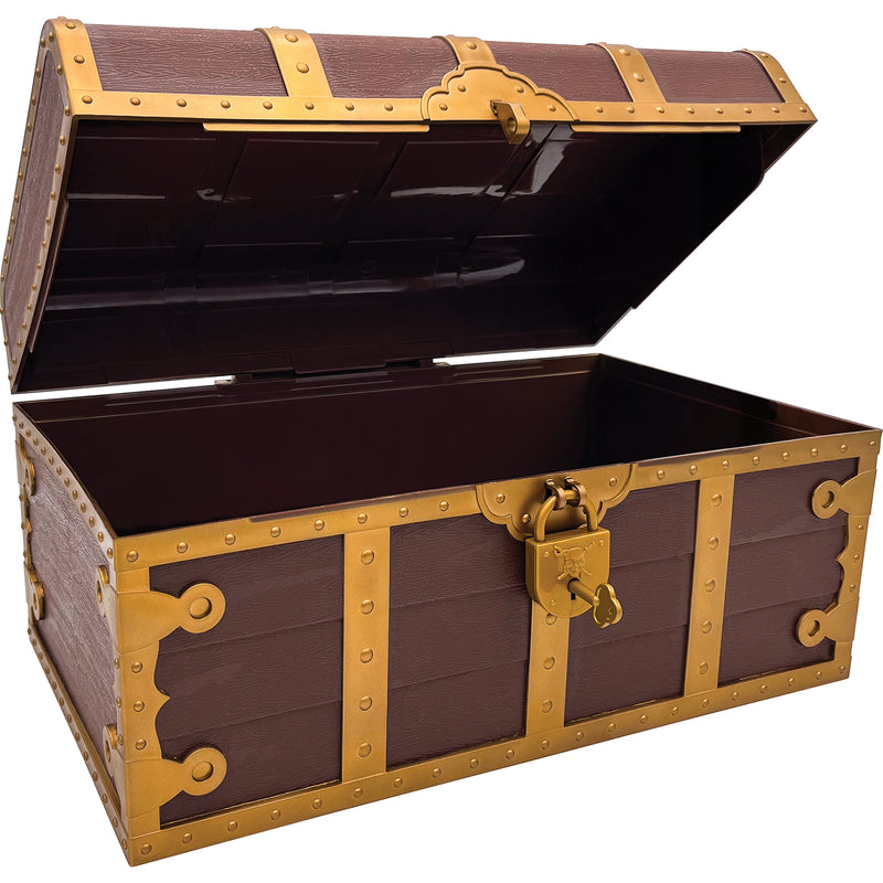 Treasure Chest with Lock & Key