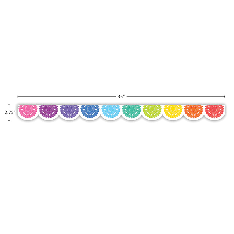 Colorful Fiesta Die-cut Border Trim