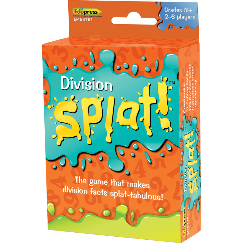 Math Splat Game Division