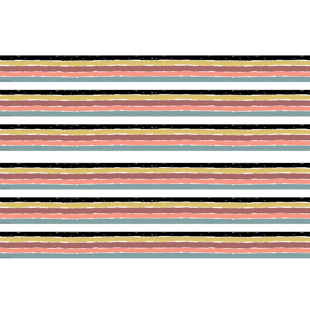 (6 Pk) Wonderful Wild Stripe Border