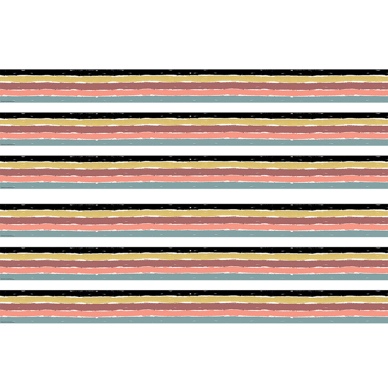 (6 Pk) Wonderful Wild Stripe Border