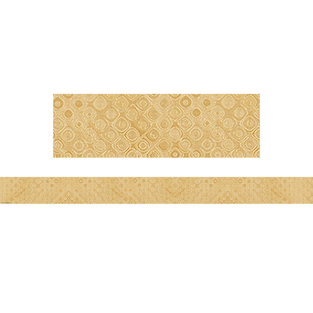 Golden Textile Straight Border Trim Wonderfully Wild