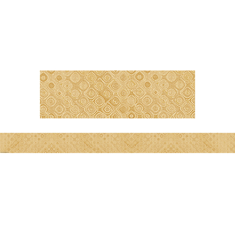 Golden Textile Straight Border Trim Wonderfully Wild