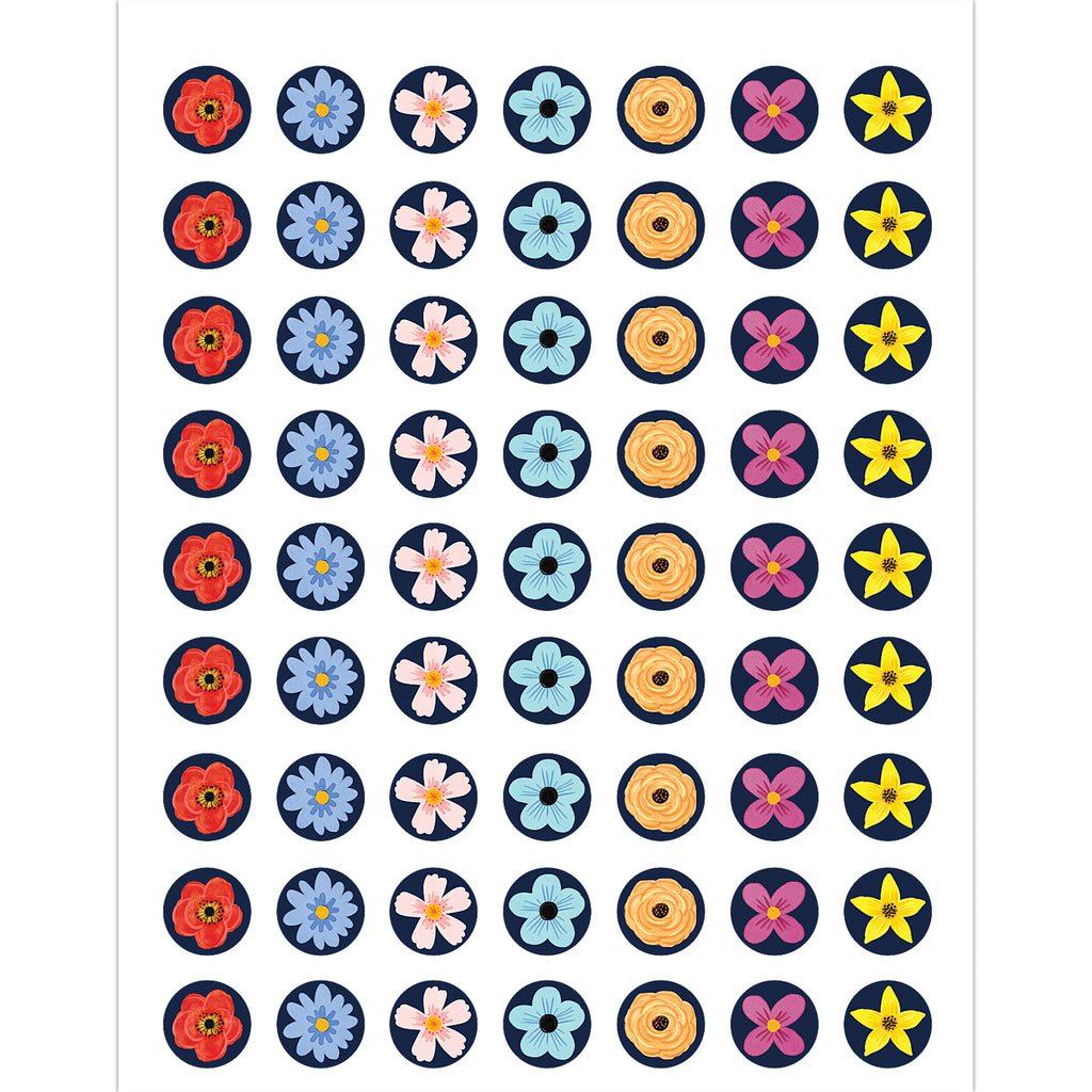 Wildflowers Mini Stickers