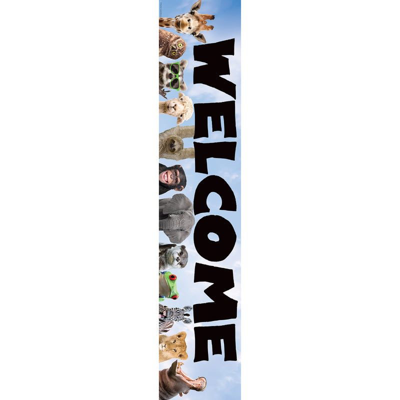Go Wild Animals Welcome Banner