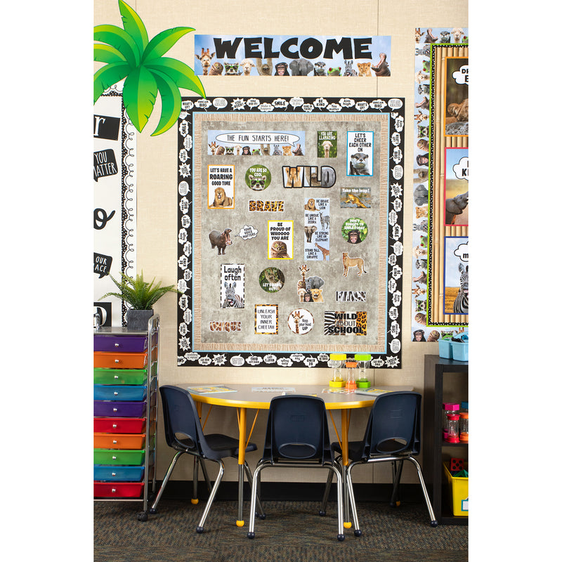 Go Wild Animals Welcome Banner