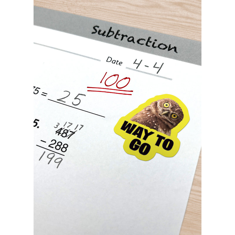 Go Wild Animals Stickers