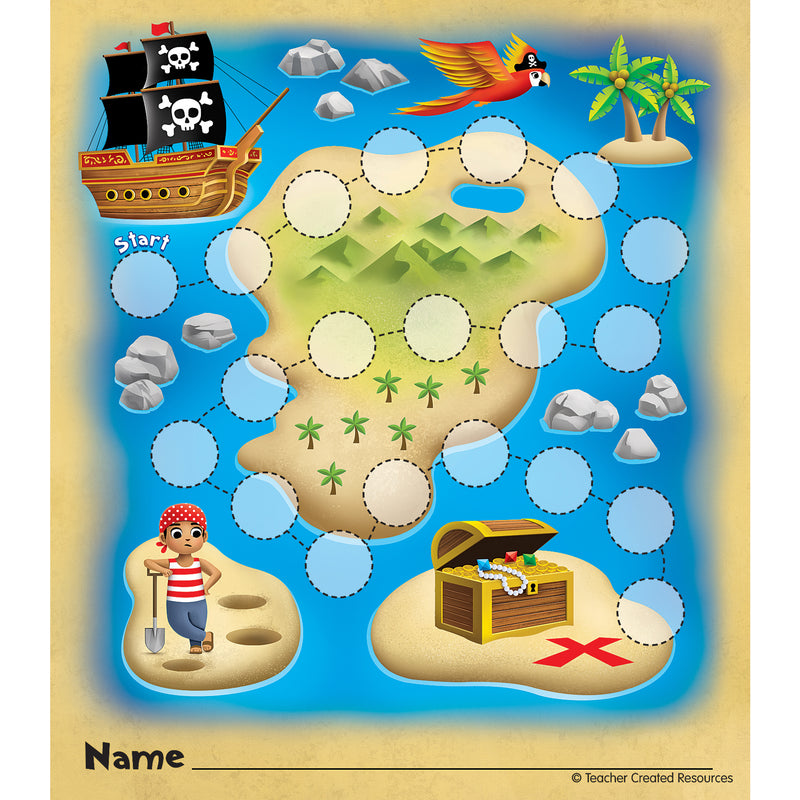 Treasure Hunt Reward Trackers with Stickers, 3 Packs