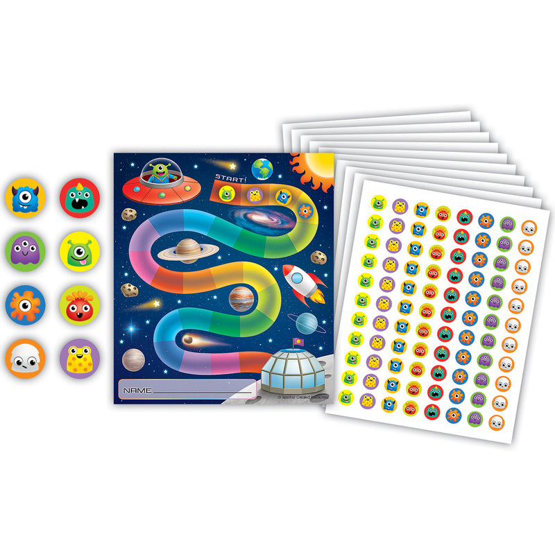 Out of this World Reward Trackers with Stickers, 3 Packs