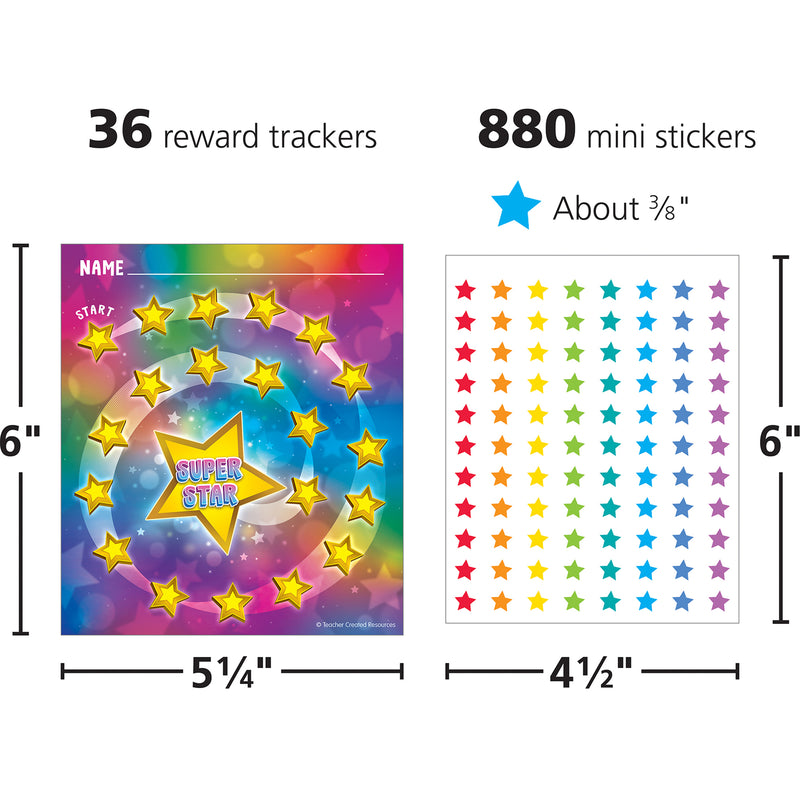 Treasure Hunt Reward Trackers with Stickers, 3 Packs