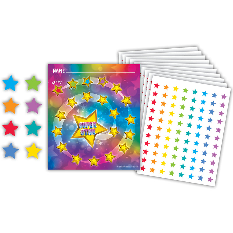 Treasure Hunt Reward Trackers With Stickers