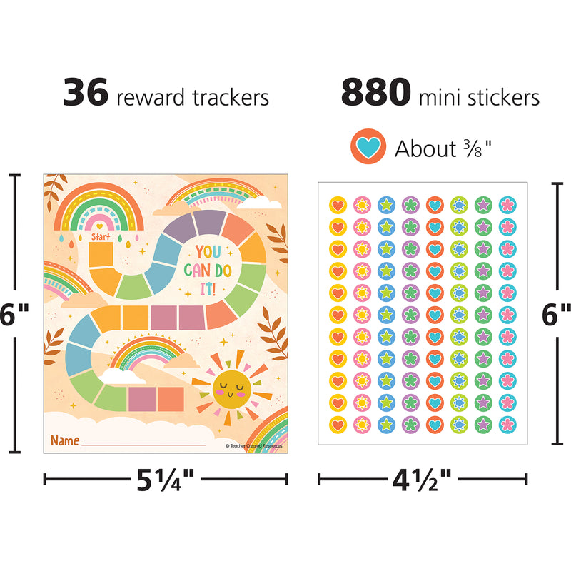 Super Star Reward Trackers With Stickers