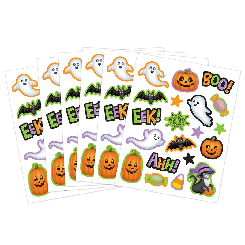 Halloween Stickers, 120 Per Pack, 12 Packs