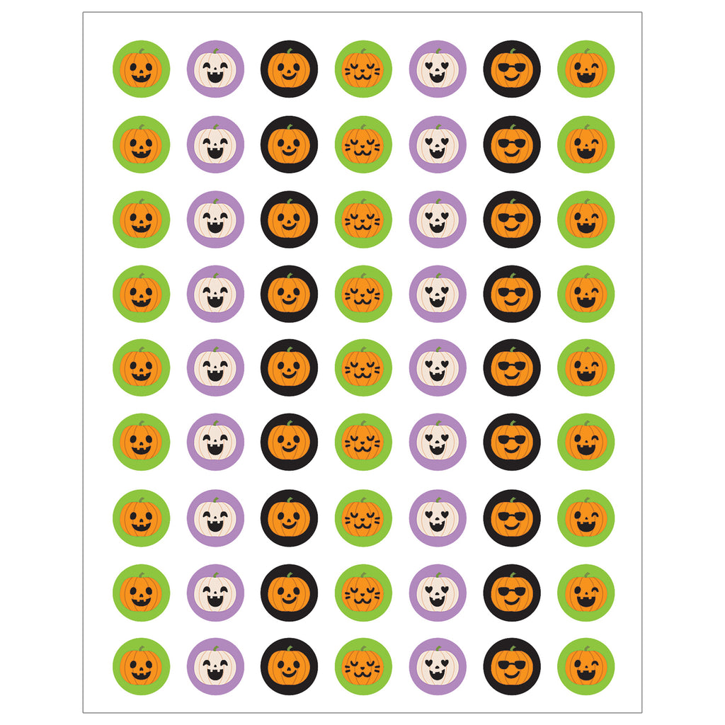 Halloween Pumpkins Mini Stickers