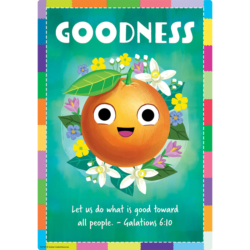 Fruit of the Spirit Small Poster Pack, 12 Posters