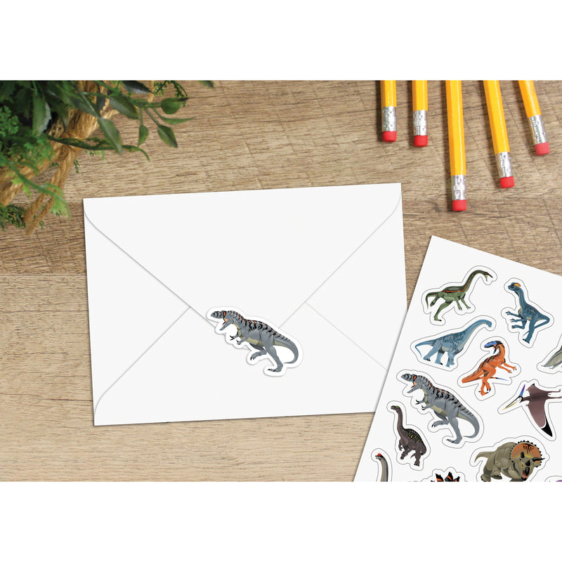 Dinosaurs Stickers, 120 Per Pack, 12 Packs