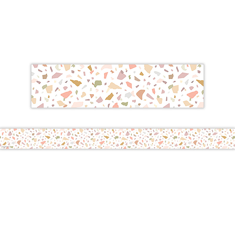 Terrazzo Tones Straight Border Trim