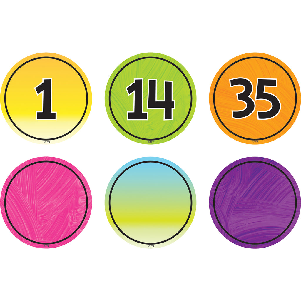 Numbers Magnetic Accents Brights 4ever