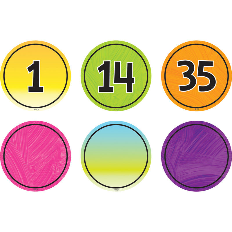 Numbers Magnetic Accents Brights 4ever