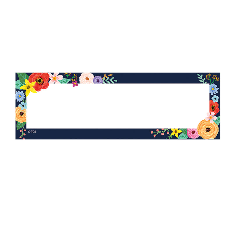 Wildflowers Magnetic Labels Accents, 20 Per Pack, 2 Packs