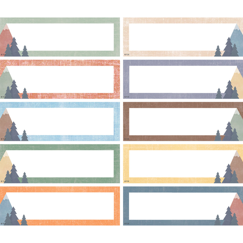 Moving Mountains Magnetic Labels Accents, 20 Per Pack, 2 Packs
