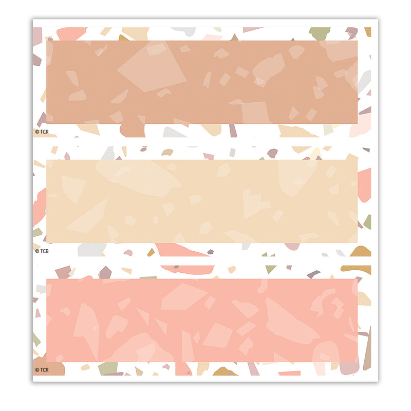 Terrazzo Tones Magnetic Labels Accents