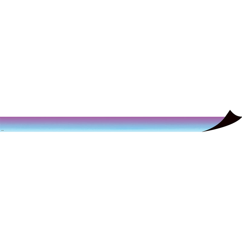 Purple & Blue Magnetic Border Color Wash