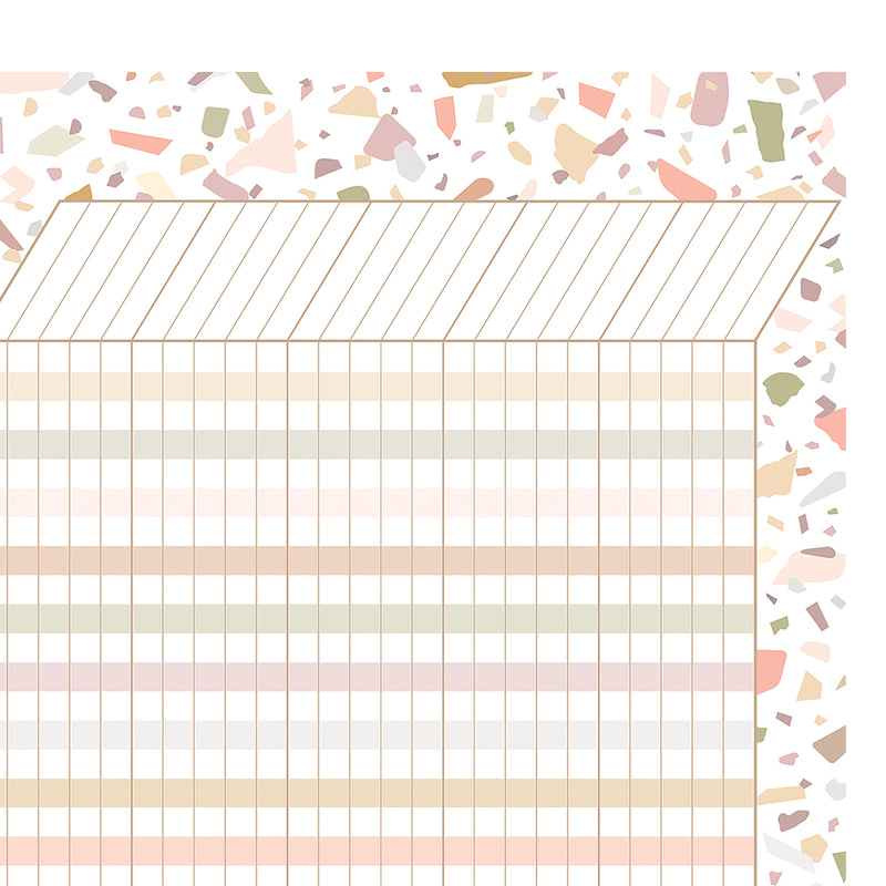 Terrazzo Tones Incentive Chart, 17" x 22", Pack of 6