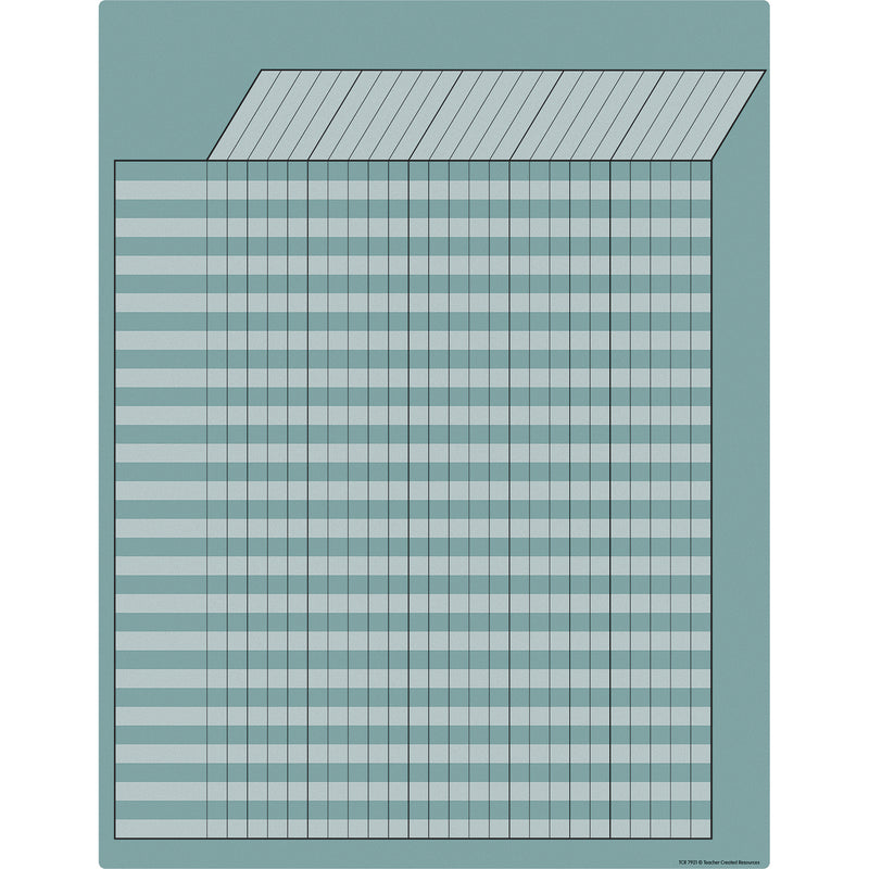 Calm Blue Incentive Chart Write On Wipe Off